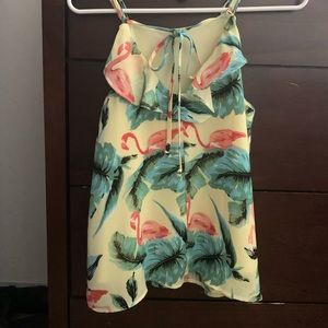 Blue Rain from Francesca’s flowy top size XS